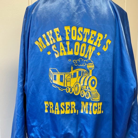 Vintage 80s Novelty Bomber Jacket - Picture 2 of 5